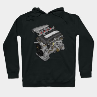 SR20 vvti notchtop Hoodie